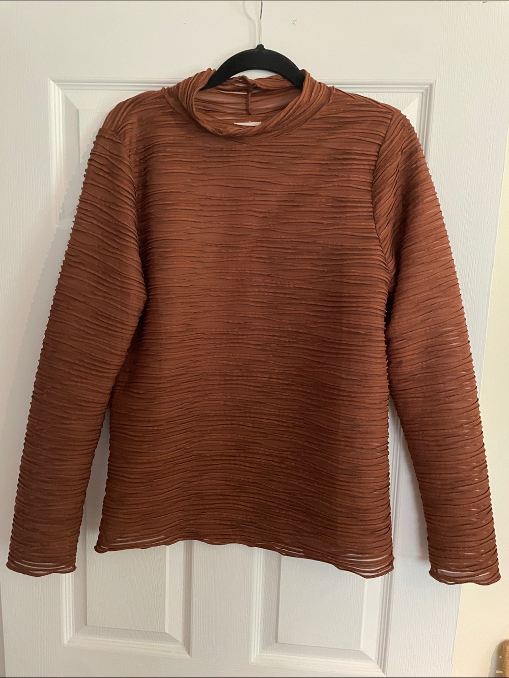 Anthropologie Pilcro Mock Neck Long Sleeve